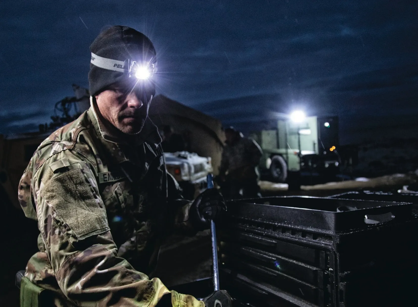 Pelican 2780R rechargeable hands-free LED headlamp