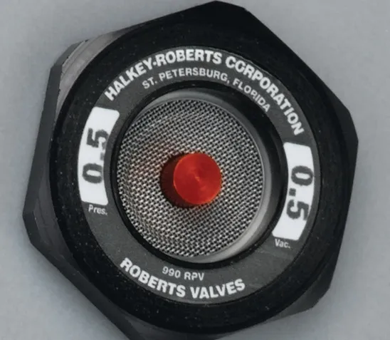 Pressure Relief Valve accessory for Pelican ISP cases