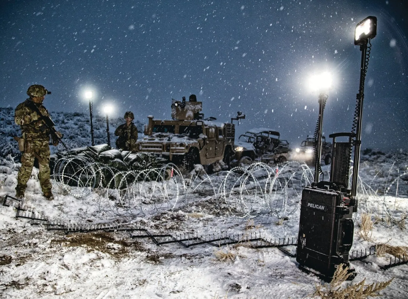 Pelican RALS 9460 remote area lighting system deployed in the field
