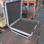 Aluminium Briefcase with Removable Knock Down Hinge Lid